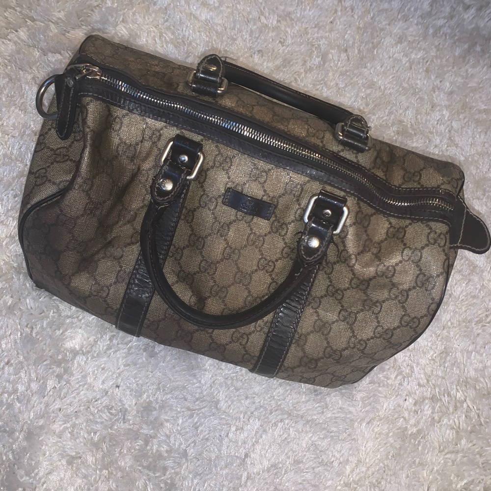 Brown Gucci Boston